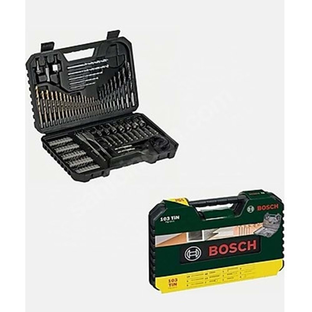 BOSCH-V-LİNE 103 PARÇA VİDALAMA MATKAP UÇ SET