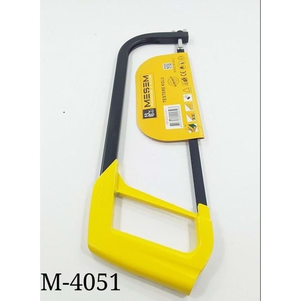 PLASTİK KOLLU DEMİR TESTERE (4050) MEŞEM