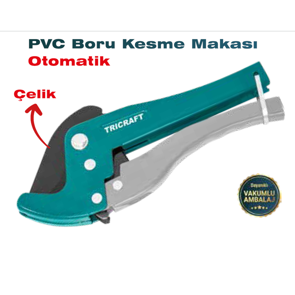 (502)-(TRİCRAFT) BORU KESME MAKASI OTOMATİK (42 MM)
