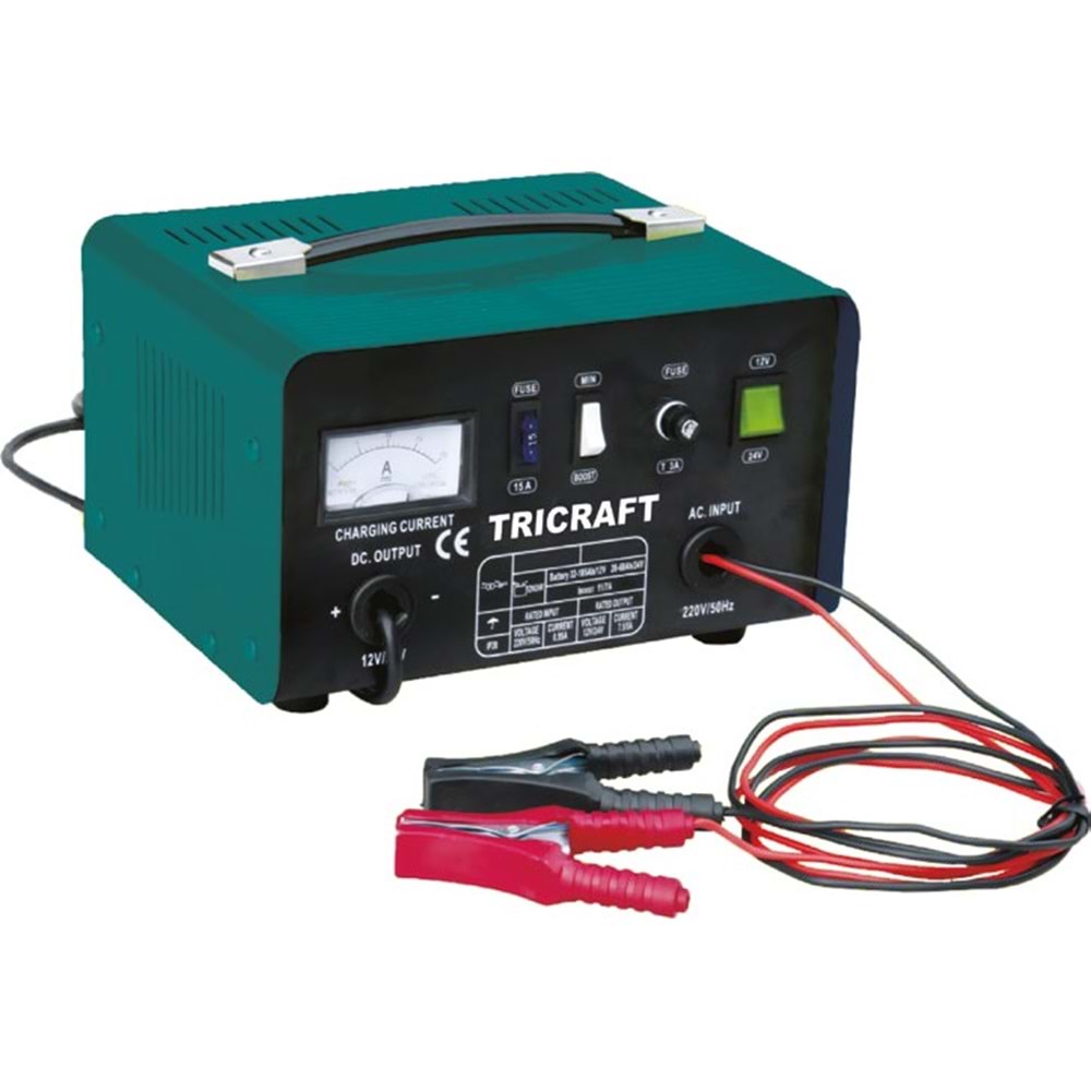 (7152)-(TRİCRAFT) (12-24) VOLT AKÜ ŞARJ CİHAZI (130 W)