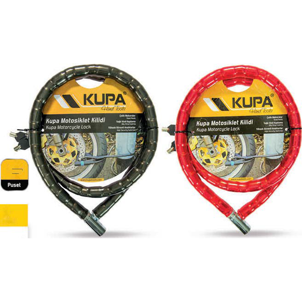 MOTORSİKLET KİLİDİ 1500mm-(KUPA 8176)