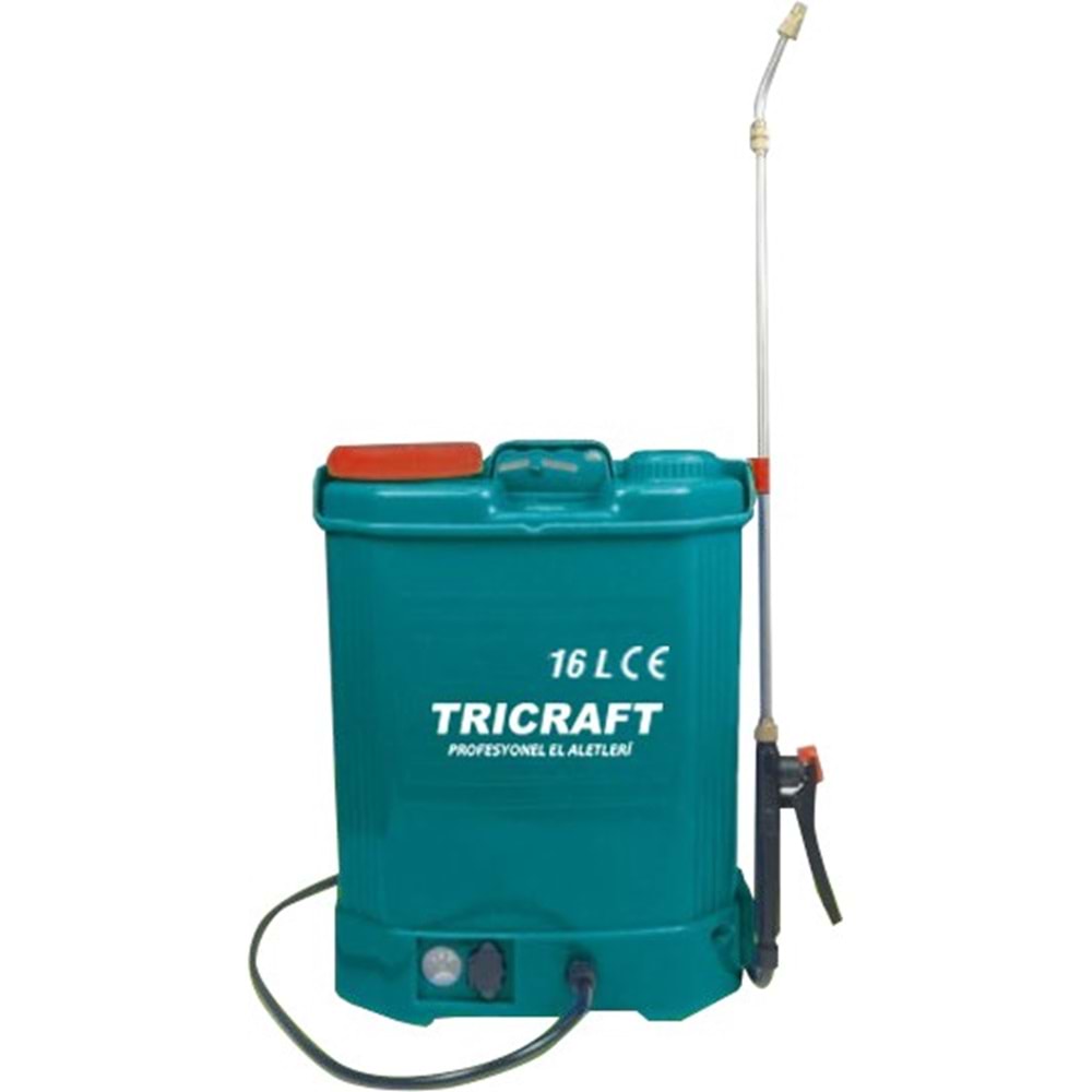 (8756)-(TRİCRAFT) AKÜLÜ İLAÇLAMA POMPASI 16 LT.