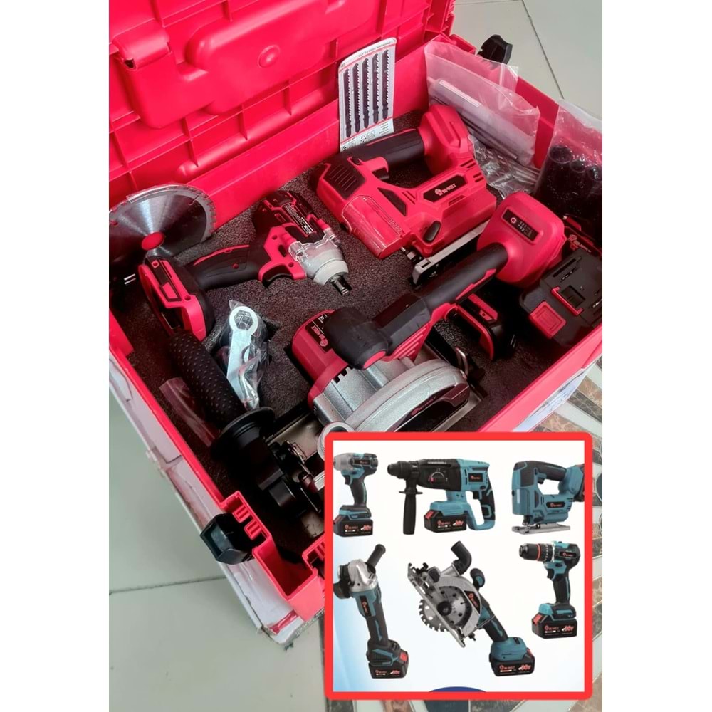 (BE-WELT) AKÜLÜ 6 LI SET