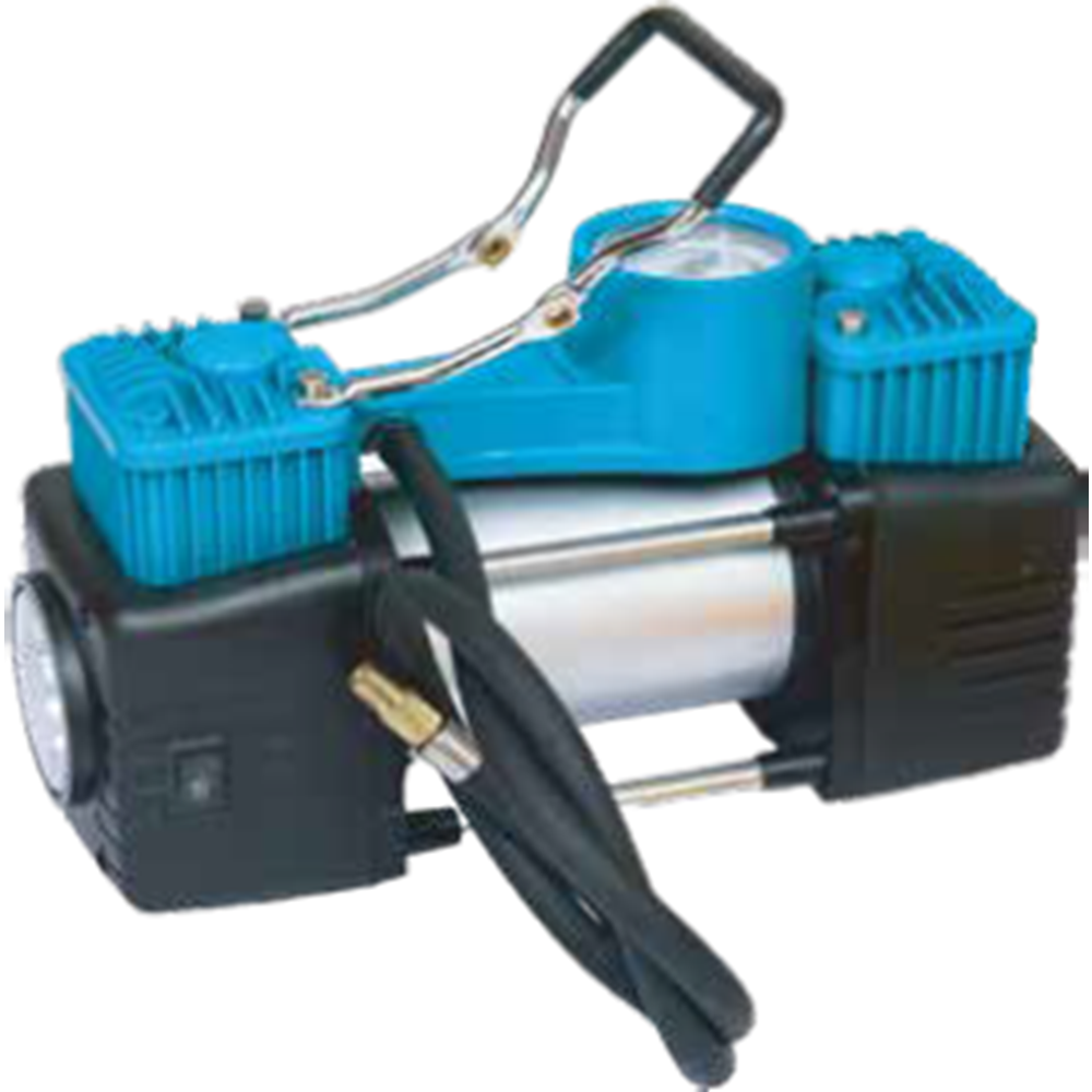 ÇİFT PİSTON (BÜYÜK) HAVA KOMPRESÖRÜ ÇAKMAKLI (BHD 00831) 12 W