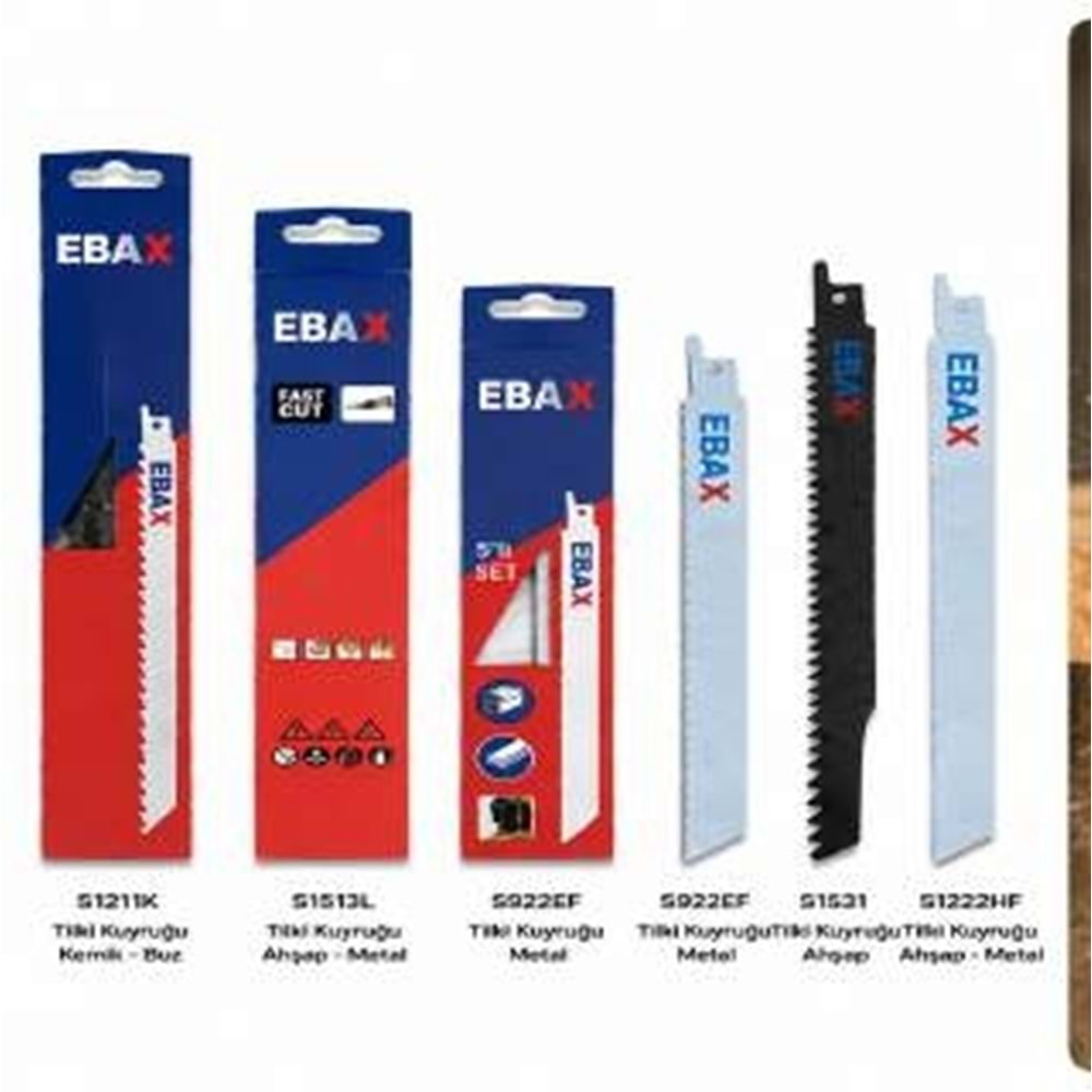 TİLKİ KUYRUĞU AĞAÇ-METAL- 5 Lİ SET-EBAX (S1122-HF)