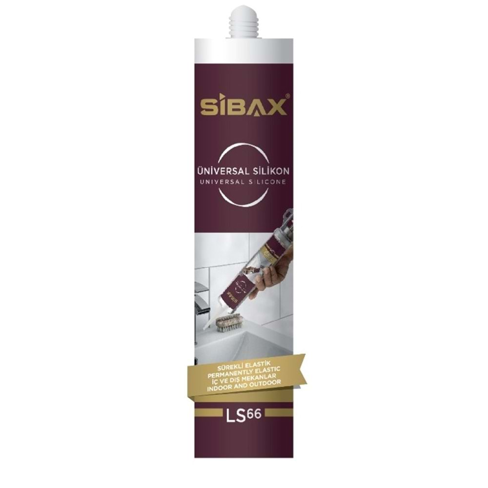 SİBAX -LS66 ŞEFFAF SİLİKON