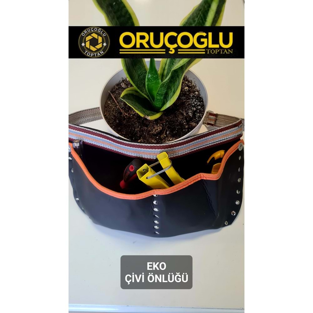 ÇİVİ ÖNLÜĞÜ HAKİKİ DERİ 3 CEPLİ