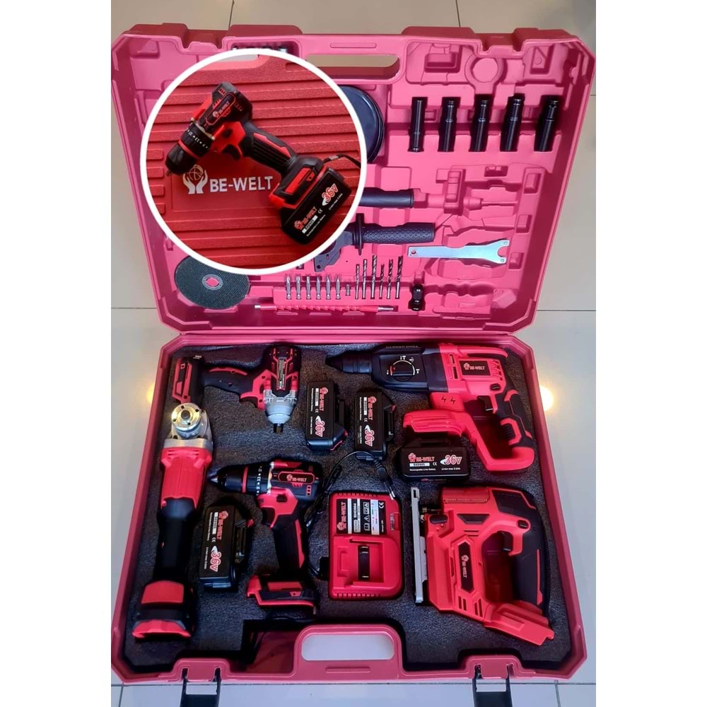 AKÜLÜ 5 Lİ SET -(BE-WELT)