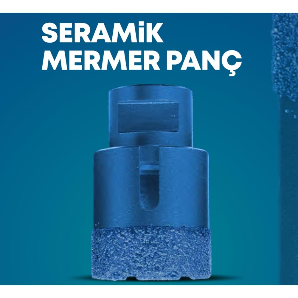 (STR1143)(SOLESTAR) SERAMİK MERMER PANÇ (33 MM)