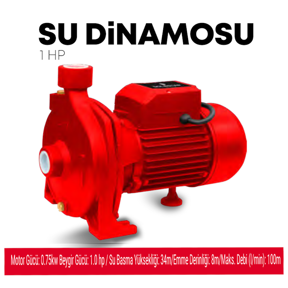 (STR1642)(SOLESTAR) SU DİNAMOSU (1 HP)