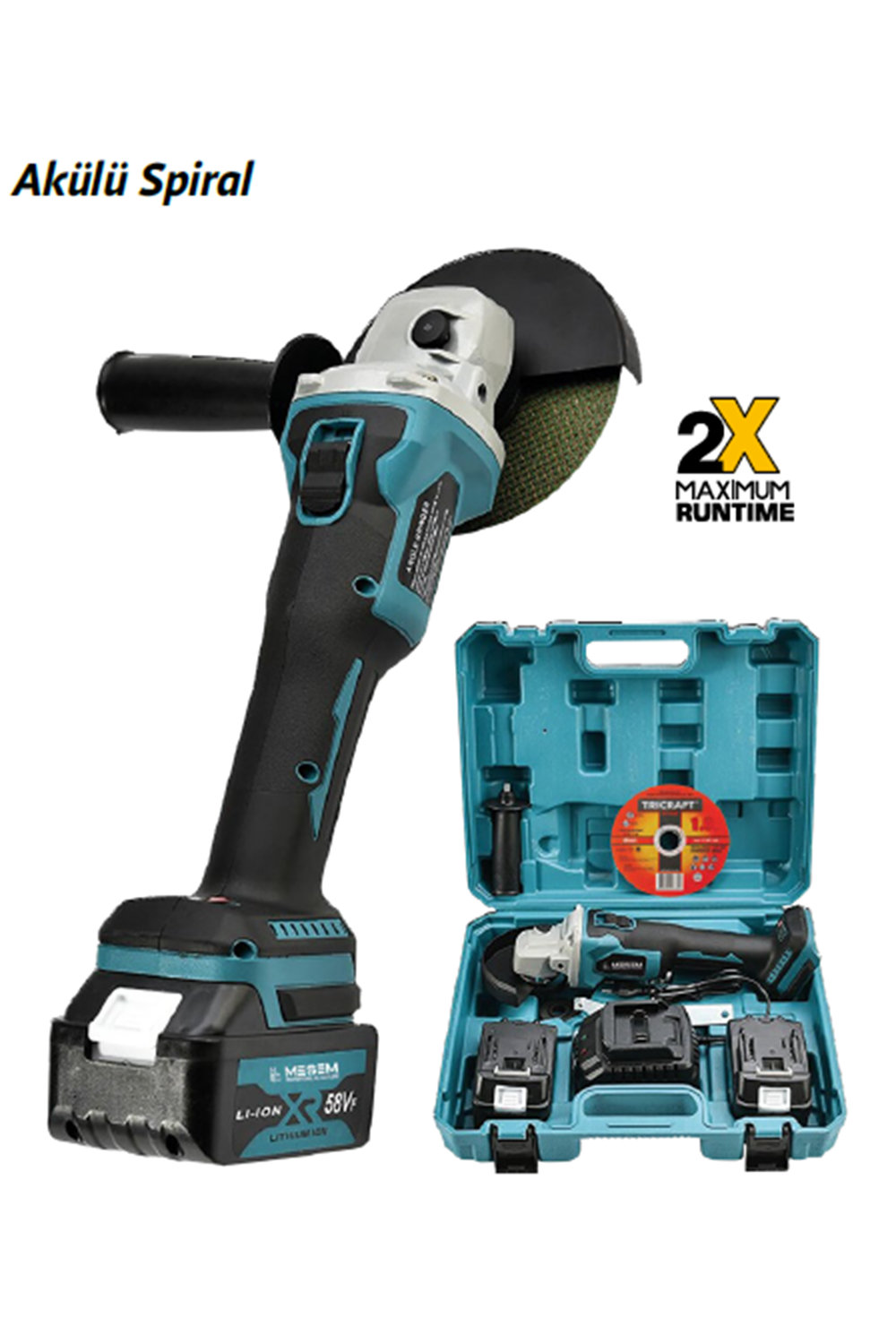 (AKÜLÜ)- SPİRAL TAŞLAMA-(TRİCRAFT)(5103)