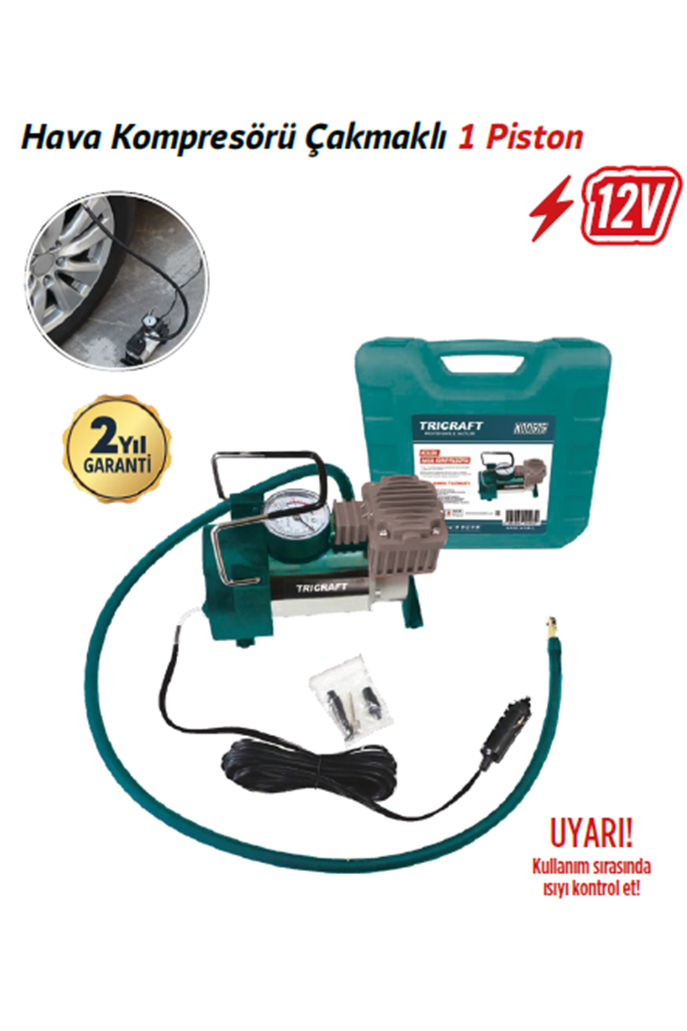 HAVA KOMPRESÖRÜ -(1 PİSTON) KÜÇÜK -(575)-(TRİCRAFT)