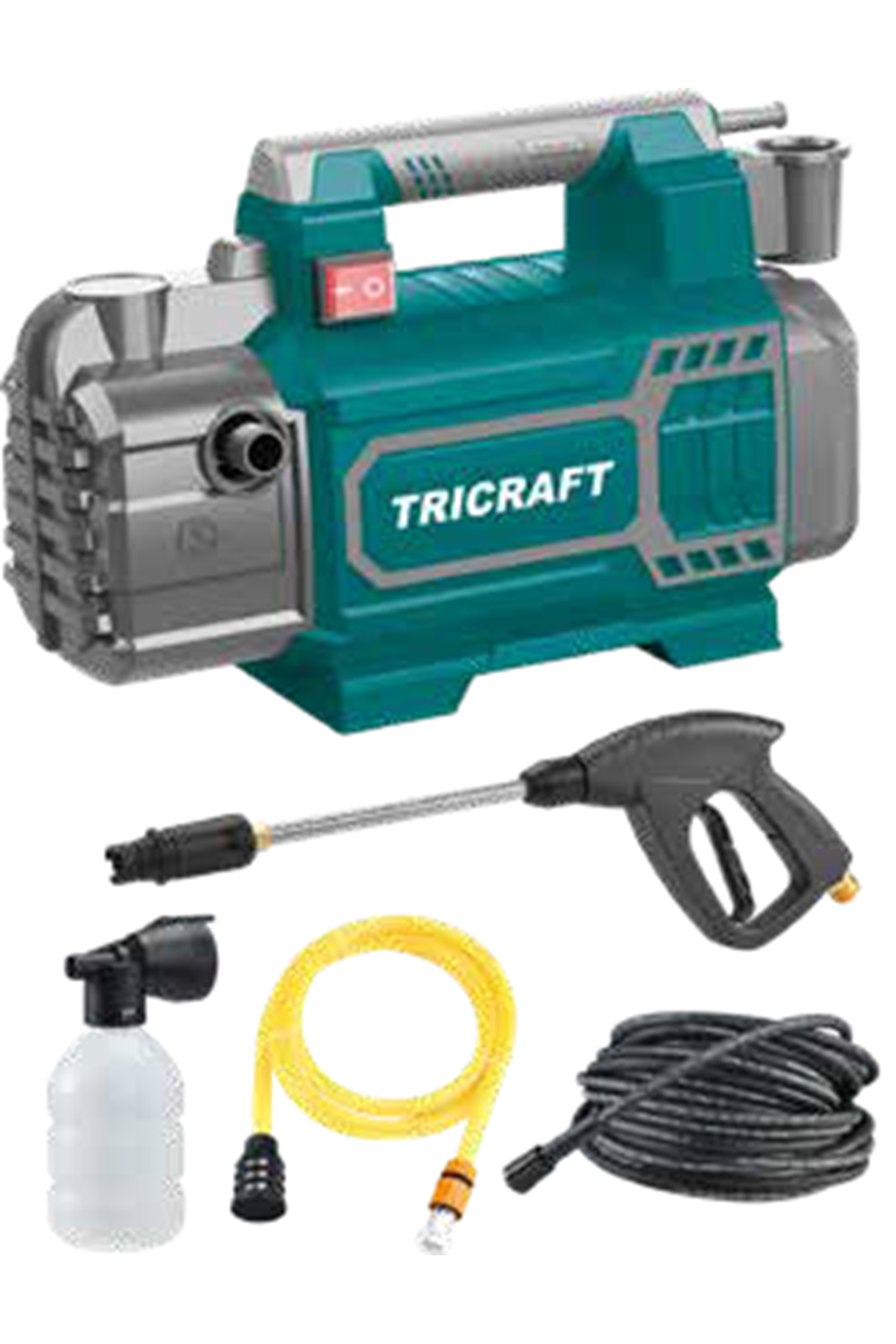 ARAÇ YIKAMA PORTATİF BASINÇLI 1800 W(150 BAR) 7,5 LT (7003)-(TRİCRAFT)