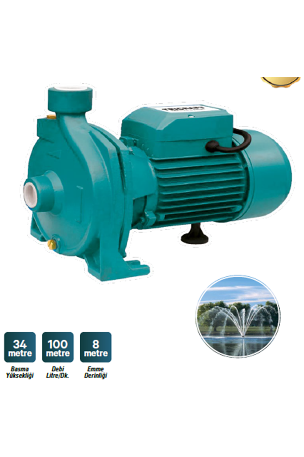 SU DİNAMOSU 0,75 KW/1 HP (9792)-(TRİCRAFT)