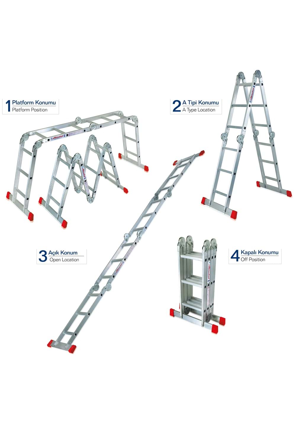AKROBAT (4*3) MERDİVEN (3,70 CM)