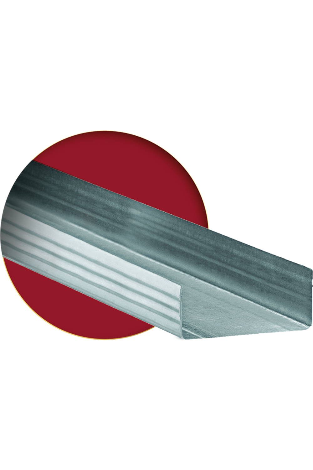 DUVAR U75-(DU75)-ALÇIPAN PROFİLİ -DUVAR U 75 (BAĞ=12ADET=36MT)