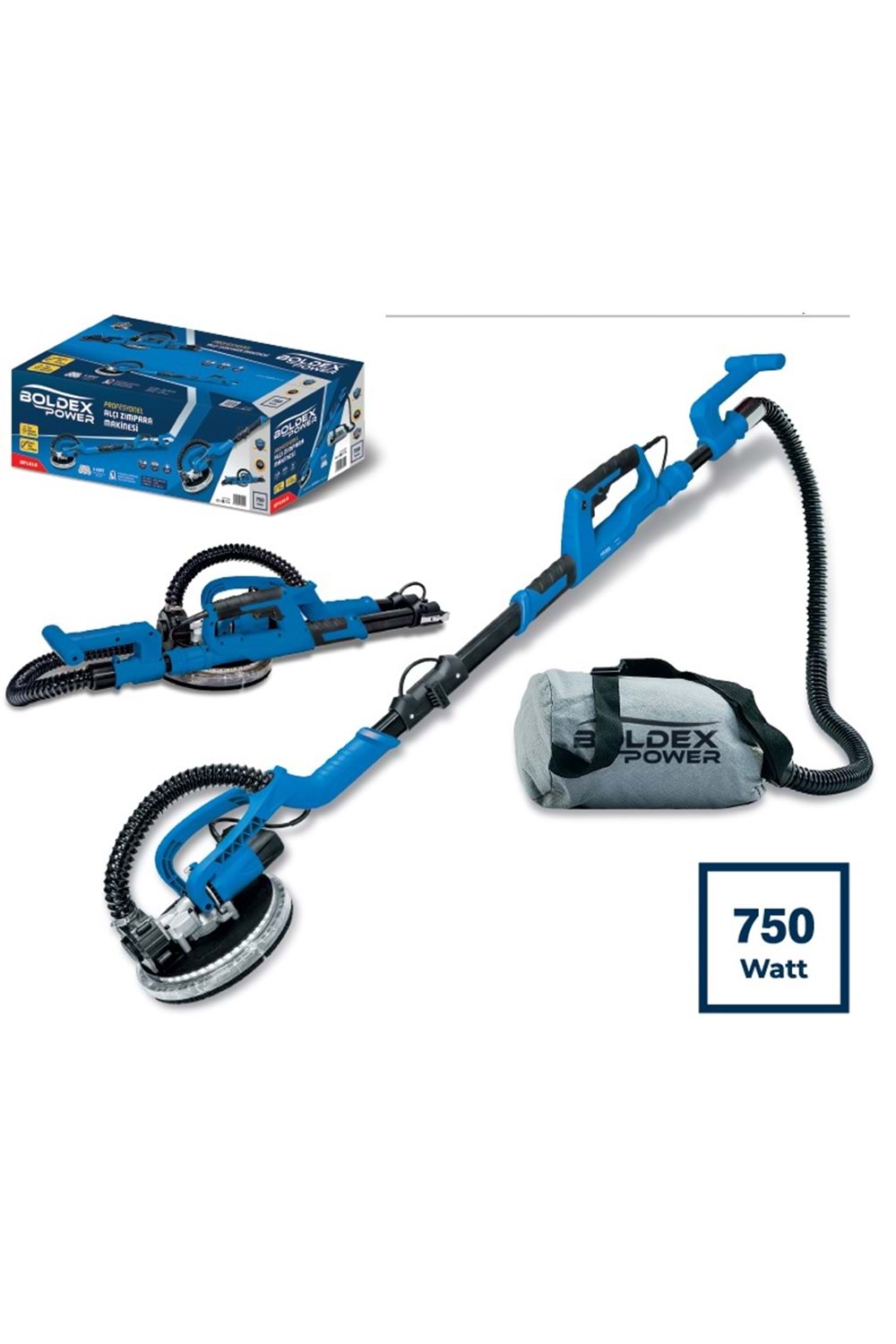 BOLDEX-ALÇIPAN ZIMPARA MAKİNASI 750 W