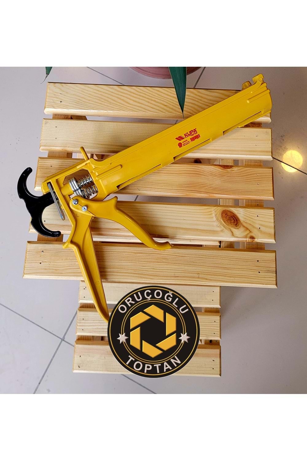 SİLİKON TABANCASI-MULTİ POWER (SARI) (5006)-KUPA