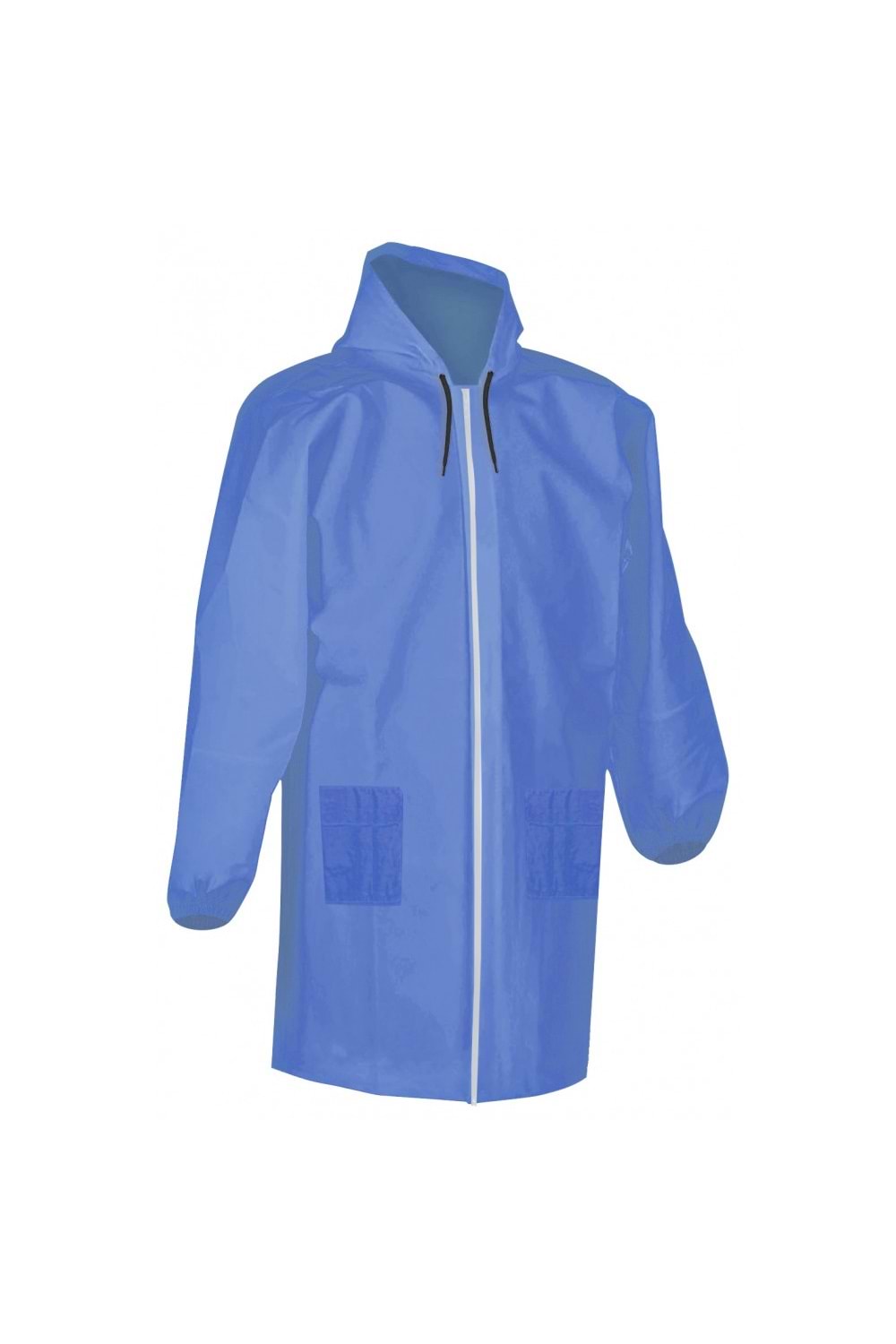 TYSON- PREMİUM YAĞMURLUK MAVİ (FERMUARLI)