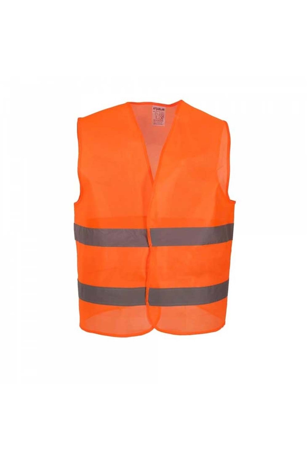 İKAZ YELEĞİ -MÜHENDİS TİPİ CE Lİ- TURUNCU