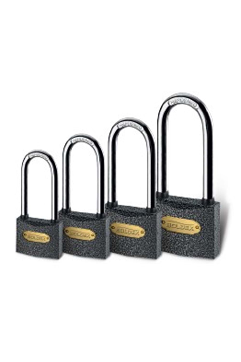 BOLDEX - (GRİ) -UZUN KANCA ASMA KİLİT (50MM) (1/6)