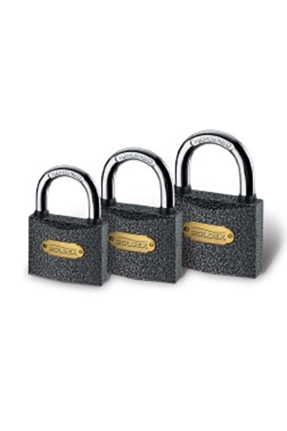 BOLDEX - (GRİ) - ASMA KİLİT (32MM) (1/6)