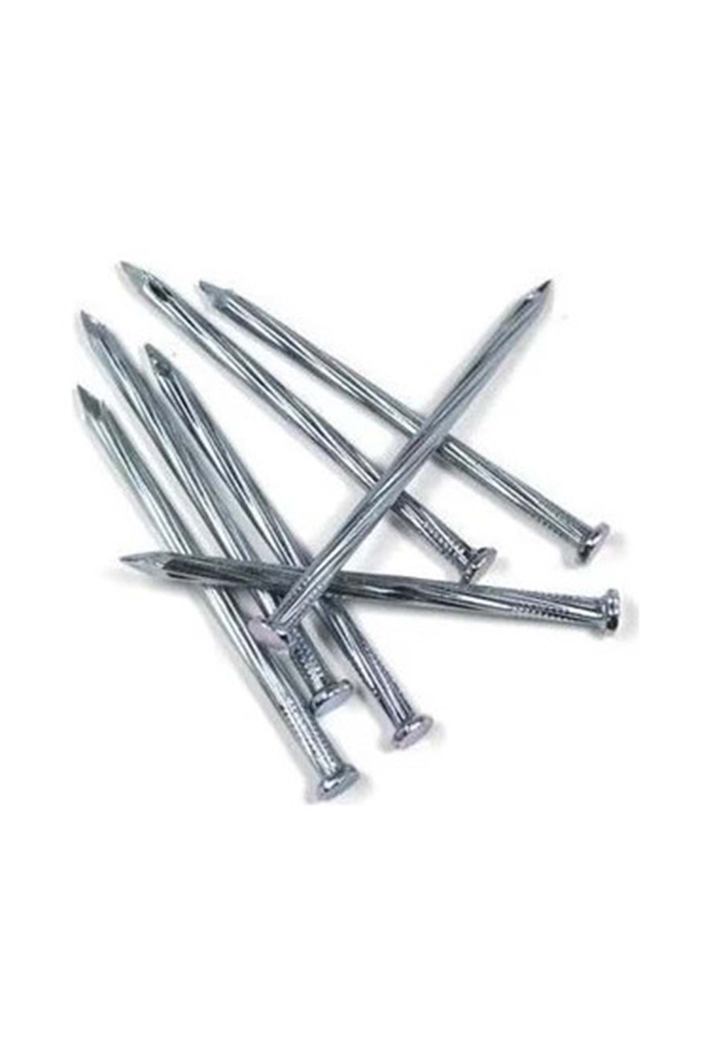 ÇELİK ÇİVİ KANALLI BEYAZ (4*40) (BETON ÇİVİSİ)