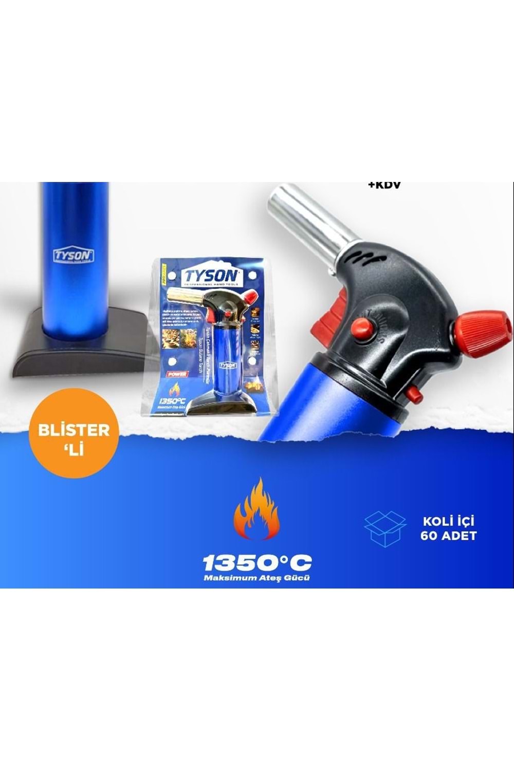 PÜRMÜZ ÇAKMAKLI TORCH -TYSON