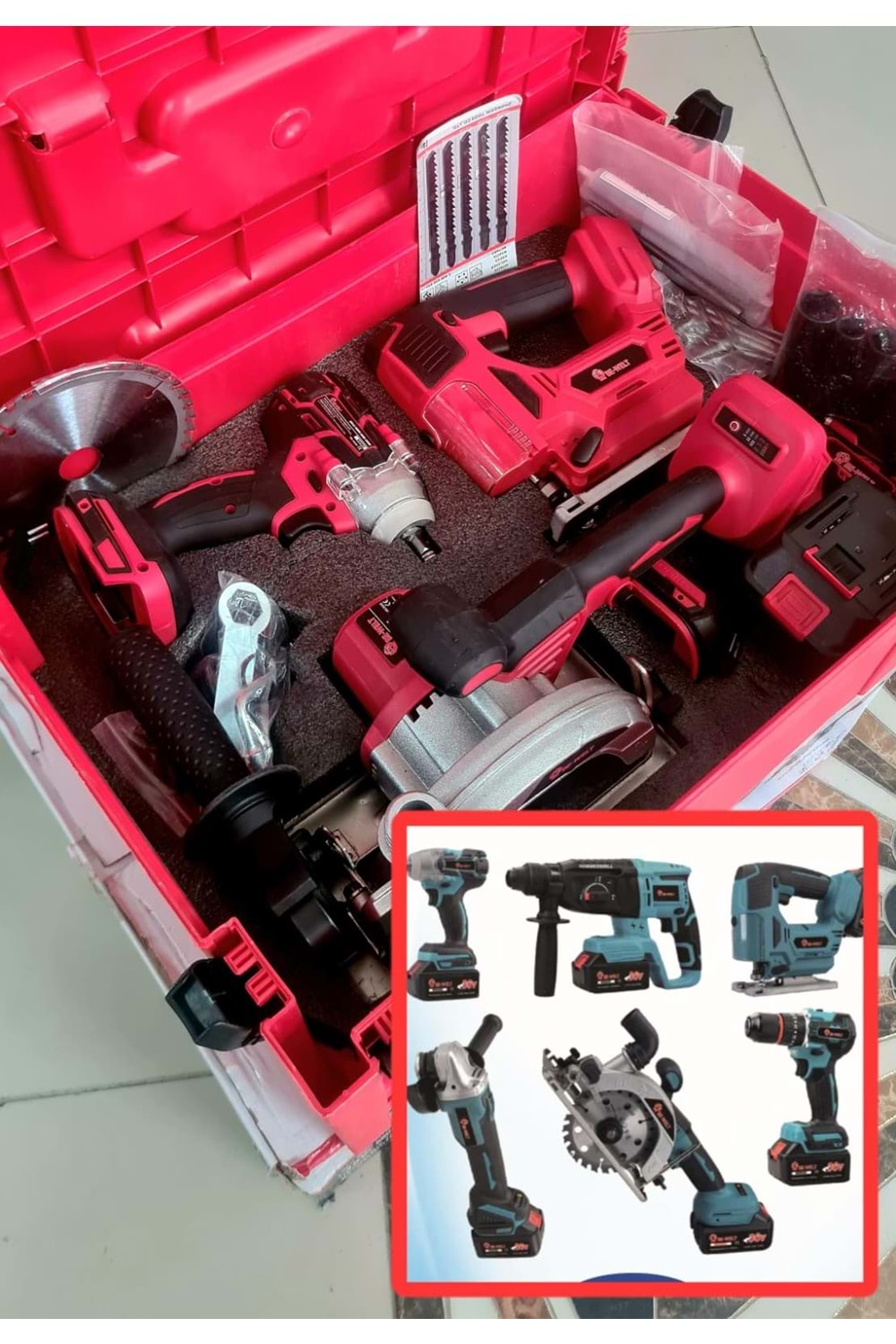 AKÜLÜ 6 LI SET -(BE-WELT)