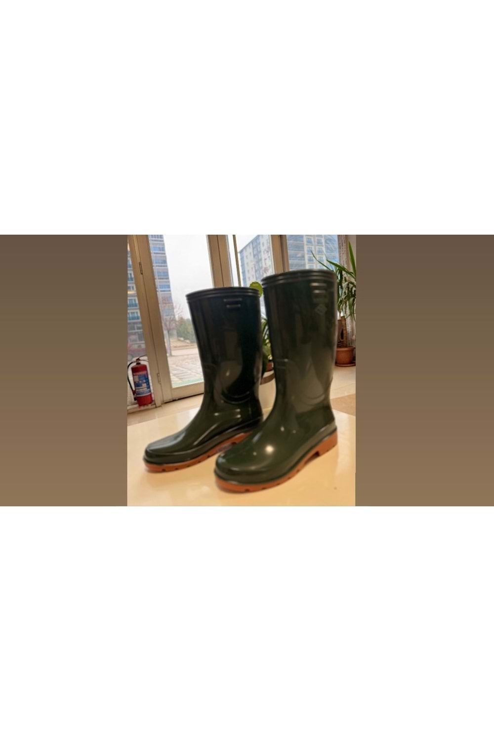 YEŞİL ÇİZME UZUN - NO : 45