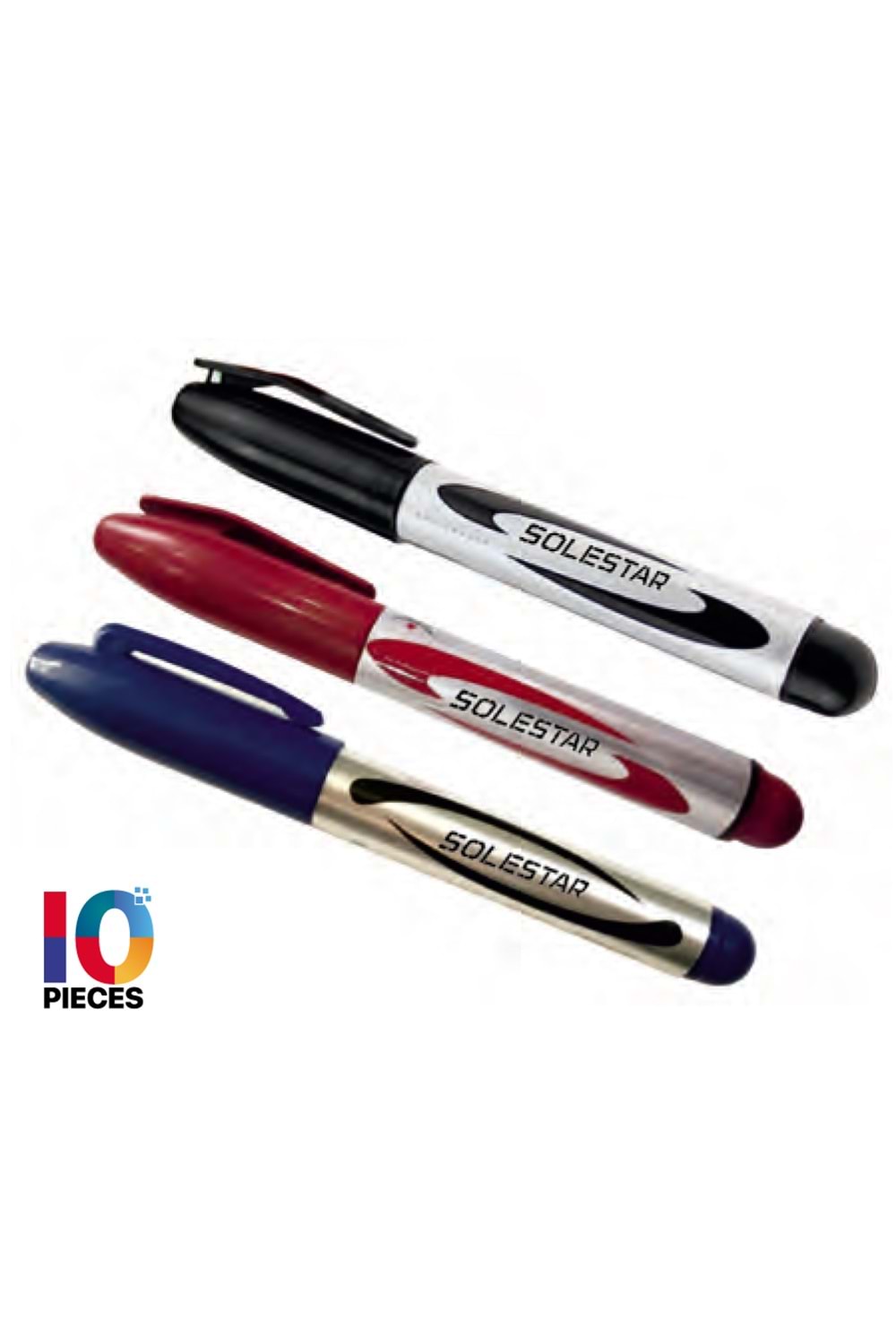 KOLİ KALEMİ (SİYAH) (STR1616)(SOLESTAR)