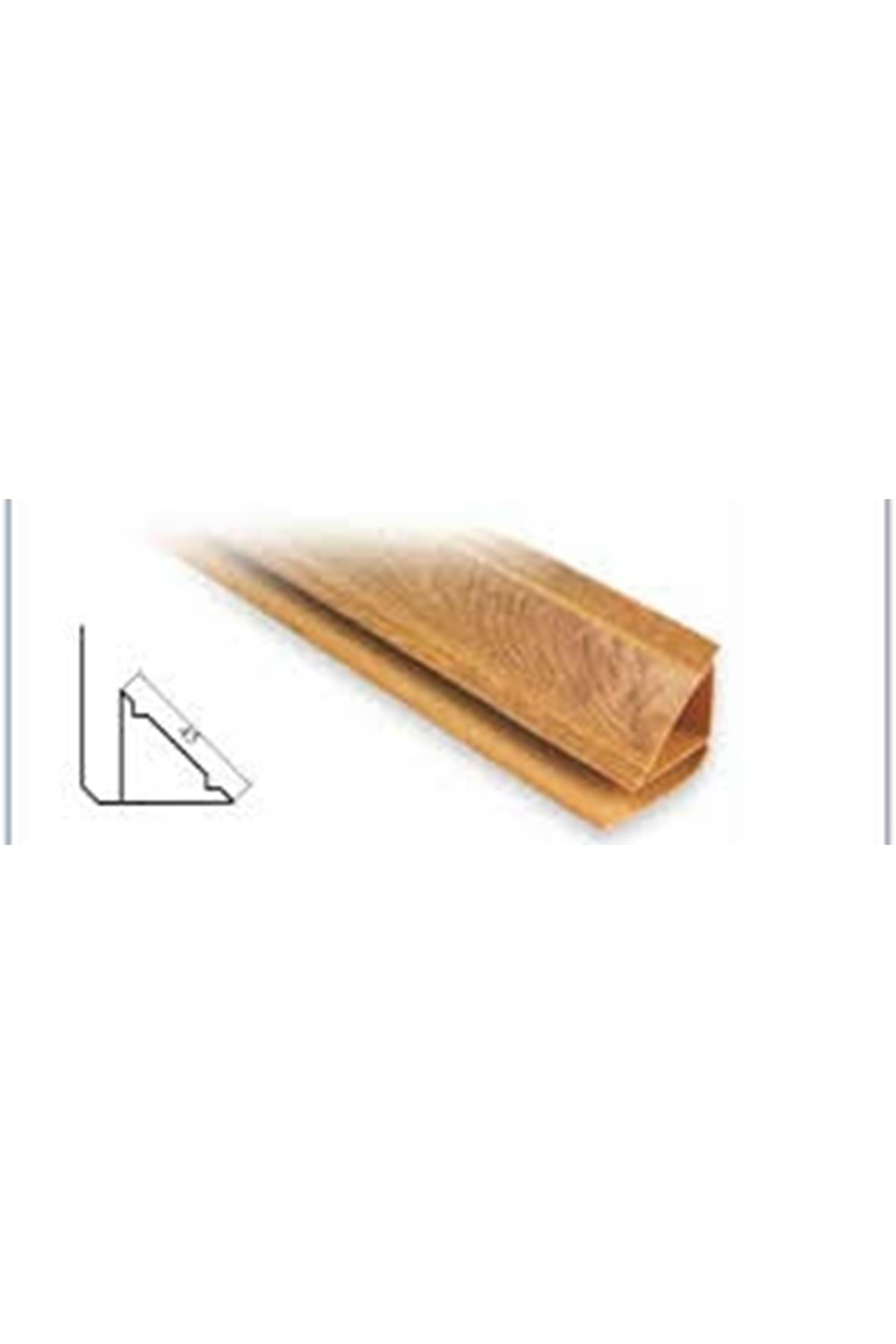 KÖŞE-LAMBİRİ SÜSLÜ KÖŞE PROFİLİ (CEVİZ)