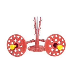 ÇELİK ÇİVİLİ (11,5 CM)-MADE-STRAFOR DÜBELİ (500AD)