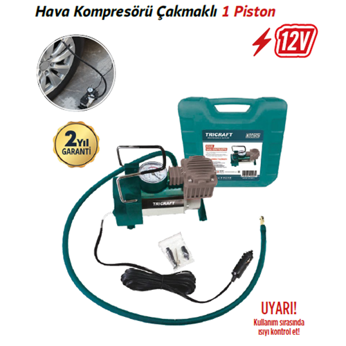 (575)-(TRİCRAFT) HAVA KOMPRESÖRÜ (1 PİSTON) KÜÇÜK