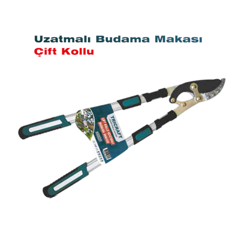 (8221)-(TRİCRAFT) UZATMALI BUDAMA MAKASI (ÇİFT KOLLU)