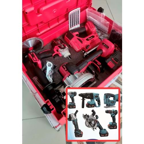 (BE-WELT) AKÜLÜ 6 LI SET