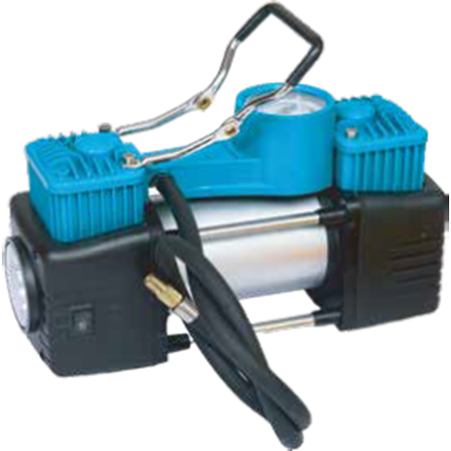 ÇİFT PİSTON (BÜYÜK) HAVA KOMPRESÖRÜ ÇAKMAKLI (BHD 00831) 12 W