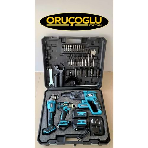 LIEBER GERMAN-3 LÜ SET PROFESYONEL AKÜLÜ (ASR 1021)