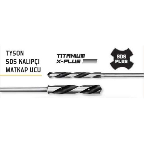 TYSON-(12*160) SDS TİTANİUM X-PLUS UÇ