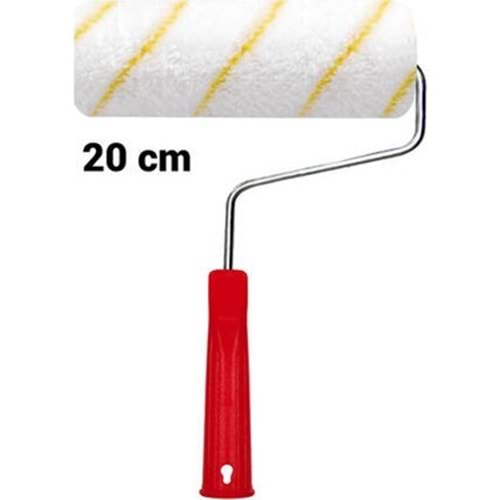 RULO-(KIRMIZI) 20 CM SAPLI - (SATEN)