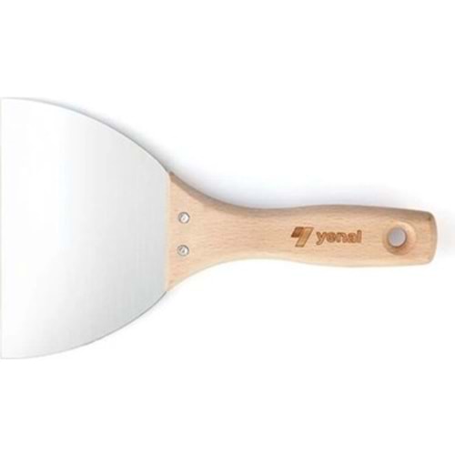 YENAL AHŞAP SAPLI MACUN SPATULASI 12 CM