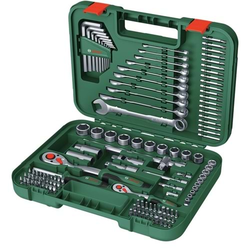 (BOSCH) 132 PARÇA ÇOK AMAÇLI MONTAJ SETİ LOKMA