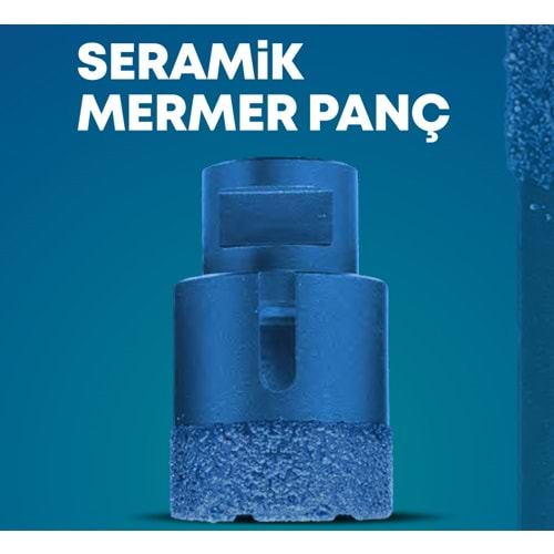 (STR1143)(SOLESTAR) SERAMİK MERMER PANÇ (33 MM)