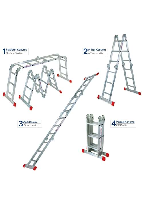 AKROBAT (4*5) MERDİVEN (5,70 CM)