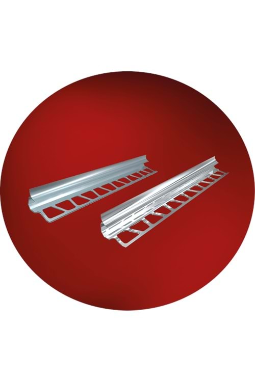 ALÜMİNYUM-PARLAK İÇ (10 MM) ALM. FAYANS KÖŞE