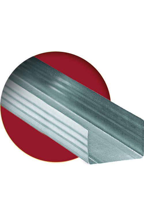 DUVAR U-(DU)-ALÇIPAN PROFİLİ -DUVAR U 50 (BAĞ=12ADET=36MT)