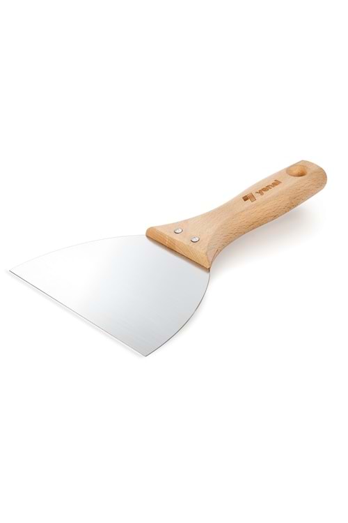YENAL AHŞAP SAPLI MACUN SPATULASI 14 CM