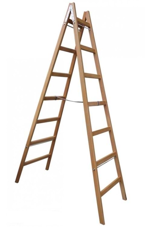 (GÜRGEN) 7 BASAMAKLI AHŞAP MERDİVEN