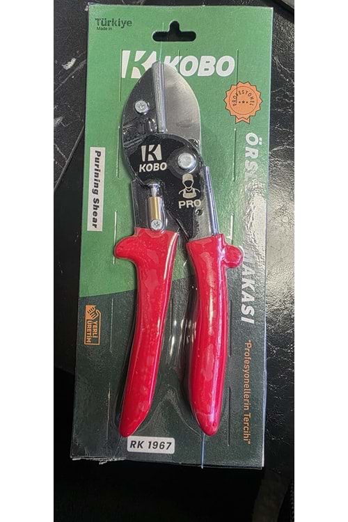 BAĞ MAKASI ( ÖRSLÜ)- ENDÜSTRİYEL KIRMIZI PRO 1 / 6 (RK1967)