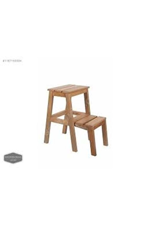 AHŞAP DEKORATİF TABURE MERDİVEN